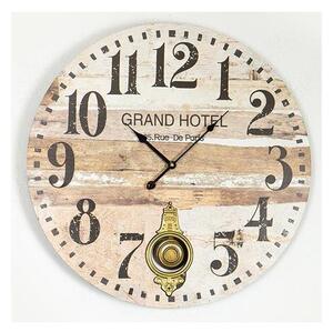 Väggklocka 1xAA diameter 58,2 cm beige
