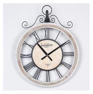 Väggklocka 1xAA diameter 40 cm beige