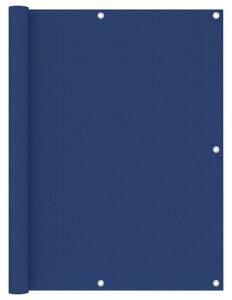Balkongskärm blå 120x600 cm oxfordtyg