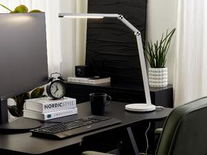Skrivbords LED-lampa Vit Dimmer Touch-knapp Hemmakontor Studier Modern Design Beliani