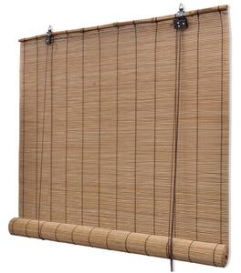 Rullgardin bambu 150x160 cm brun