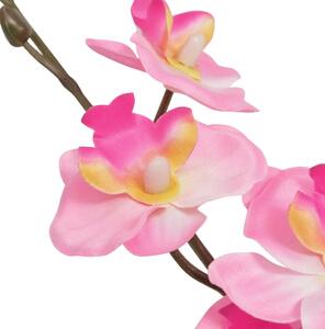 Konstväxt Orkidé med kruka 30 cm rosa
