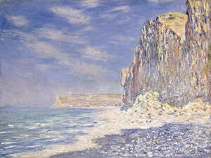 Bildreproduktion Cliffs near Fecamp, 1881, Monet, Claude