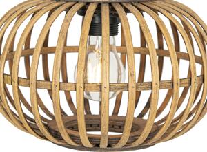Orientalisk hänglampa bambu 3-ljus rund - Amira