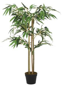 Konstväxt bambu 380 blad 80 cm grön
