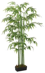 Konstväxt bambu 864 blad 180 cm grön