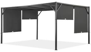 Pergola i metall Santorini 4 x 4 m antracit Garden Point