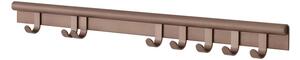 Muuto - Coil Coat Rack - Krokar - Dark Green Large - H9,5 x W100 x D6,5 cm