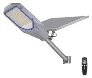 LED Dimbar strålkastare med solcellspanel LED/200W/20000 mAh 6500K IP65 grå
