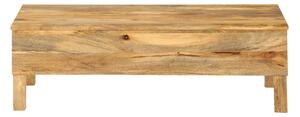 Soffbord massivt mangoträ 110x55x35 cm - Brun