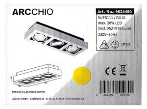 Arcchio - LED taklampa RONKA 3xGU10/11,5W/230V