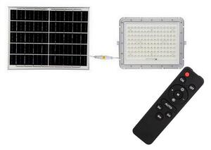 LED Solcellstrålkastare utomhus LED/20W/3,2V 6400K vit + +Fjärrkontrol