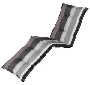 Madison Solsängsdyna Stripe 200x60 cm grå