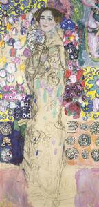 Bildreproduktion Portrait of Ria Munk III, unfinished (1917–18), Gustav Klimt