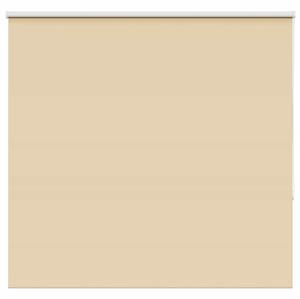 Rullgardin mörkläggningsbar beige 155x130 cm tyg bredd 151,6 cm