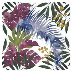 Blommigt Klinker Tahiri Flerfärgad Mönstrad 1 25x25 cm