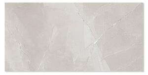 Marmor Klinker Marbella Ljusgrå Blank 60x120 cm