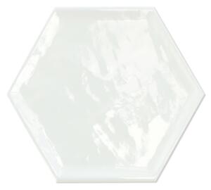 Hexagon Klinker Luxe Basic Vit Blank 20x23 cm