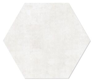 Hexagon Klinker Albareto Vit Matt 26x29 cm