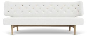 Audo Copenhagen - Radiohus Sofa P2 Natural Oak / Buttons Dakar 0250 / Hallingdal 0110 - Soffor - Vilhelm Lauritzen - Grå