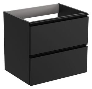 Tvättställsskåp Luna Svart Matt 60 cm