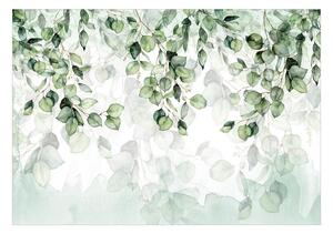 Självhäftande Fototapet - Leaves Lightness - 147x105