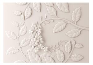 Fototapet - Paper Flowers (Cream) - 100x70