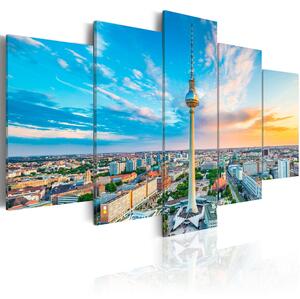 Canvas Tavla - Berlin TV Tower, Germany - 100x50