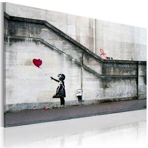 Canvas Tavla - There is always hope (Banksy) - 60x40