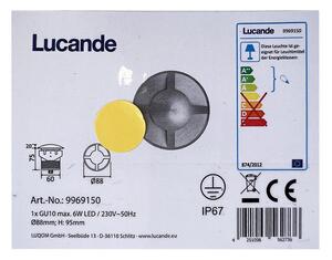 Lucande - Infälld lampa för utomhusbruk EDWINA 1xGU10/6W/230V IP67