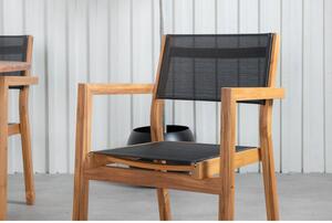 COT VENICE Matbord 100 cm + 4 stolar | Utemöbler