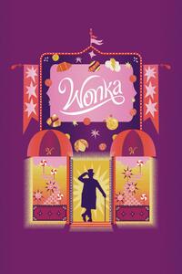 Konsttryck Wonka - Candy Store, (26.7 x 40 cm)