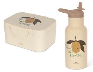 Konges Sløjd - Lunch Box Set - Matlåda för barn - Lemon - Set