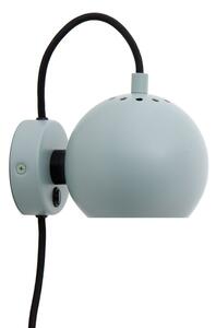 Frandsen - Ball Wall Lamp - Vägglampa - Aqua Green / Matt - W12 x H10 x D16 cm