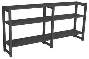 Sideboard, 160 x 30 x 78 cm, 2 sektioner, välj färg - SCALA CLASSIC