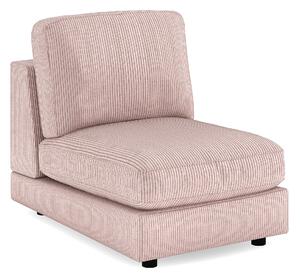 Arken 1-sits Mittmodul i Manchester 70 cm bred - Rosa