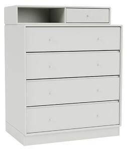 Montana - Keep Chest Of Drawers, Plinth H7 cm - Nordic - Byråer - Peter J. Lassen - Grå - Trä