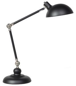 Bordslampa Svart Metall Justerbar Modern Lampskärm Beliani
