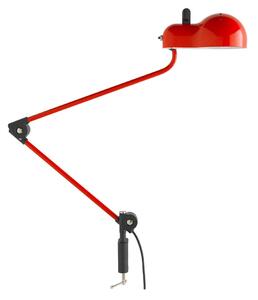 Stilnovo - Topo Table Clamp, Iconic Red - Skrivbordslampor - Joe Colombo - Röd