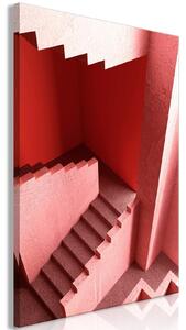 Canvas Tavla - Stairs to Nowhere Vertical - 40x60
