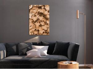 Canvas Tavla - Autumn Ivy Vertical - 40x60