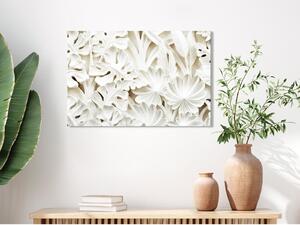 Canvas Tavla - Ceramic Leaves Wide - 60x40