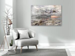 Canvas Tavla - Connected Clouds Wide - 90x60