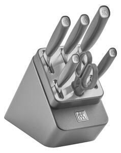 ZWILLING All * Star 7-st, Knivblockset, Silver, Antracit