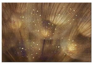 Canvas Tavla - Golden Dandelions Wide - 60x40