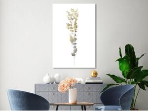 Canvas Tavla - Golden Branch Vertical - 40x60