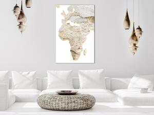 Canvas Tavla - Hot Continent Vertical - 40x60