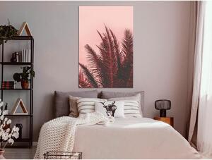 Canvas Tavla - Palm Trees at Sunset Vertical - 40x60