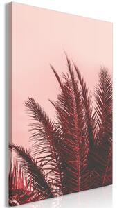 Canvas Tavla - Palm Trees at Sunset Vertical - 40x60