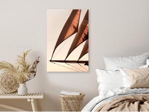 Canvas Tavla - Sea Wind Vertical - 40x60